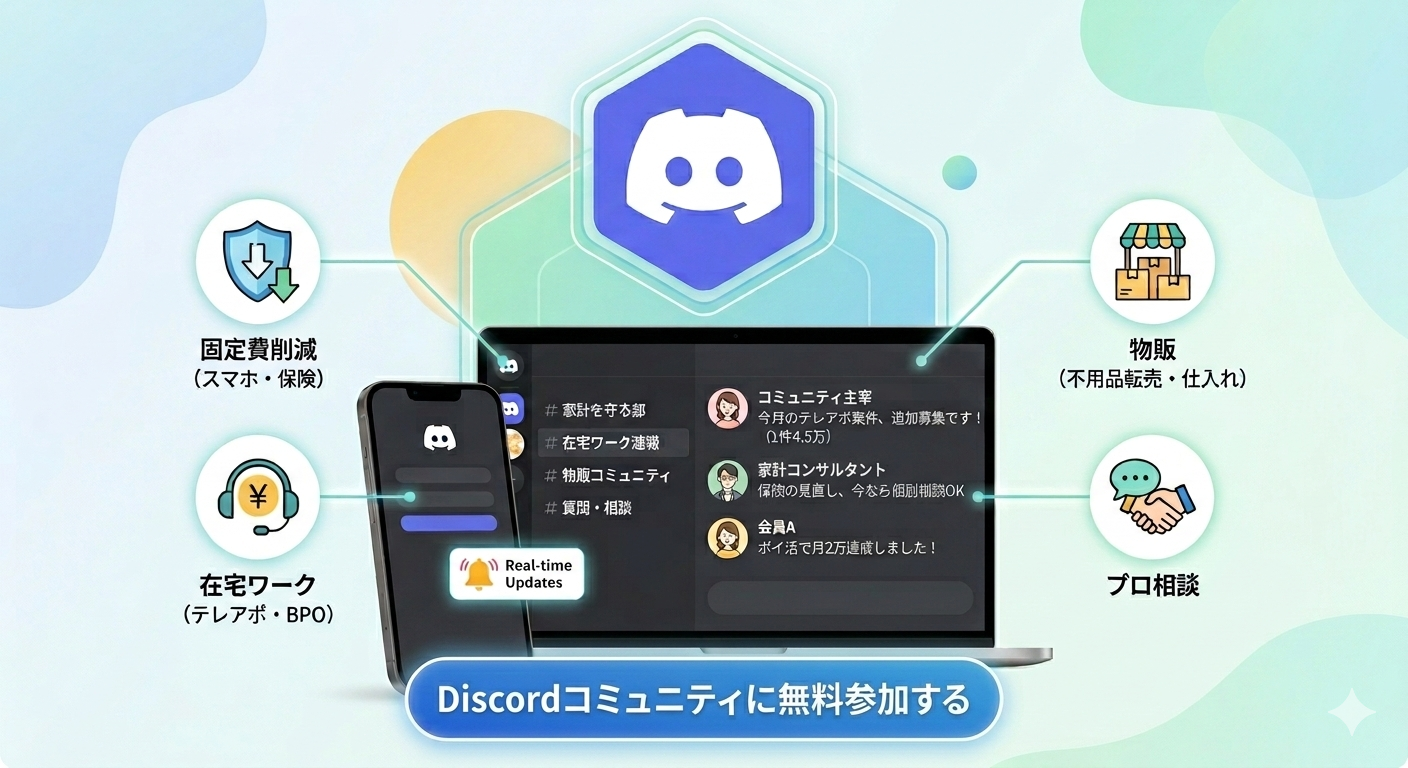 Discordコミュニティのイメージ